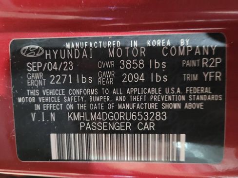 Used 2024 Hyundai Elantra SEL FWD image 33