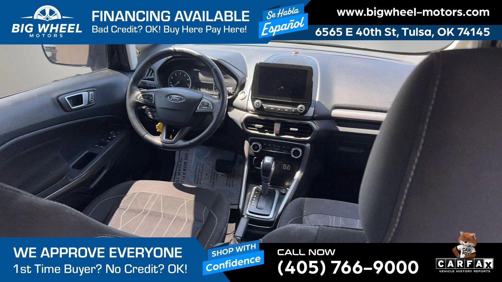 Used 2019 Ford EcoSport SE w/ SE Convenience Package FWD image 6