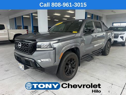 Used 2023 Nissan Frontier SV w/ Midnight Edition Package AWD/4WD image 1
