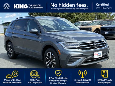 Certified 2024 Volkswagen Tiguan S AWD/4WD image 1