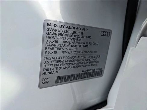 New 2025 Audi Q3 2.0T Premium Plus image 21