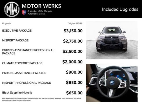 New 2026 BMW X5 xDrive50e w/ Executive Package image 4