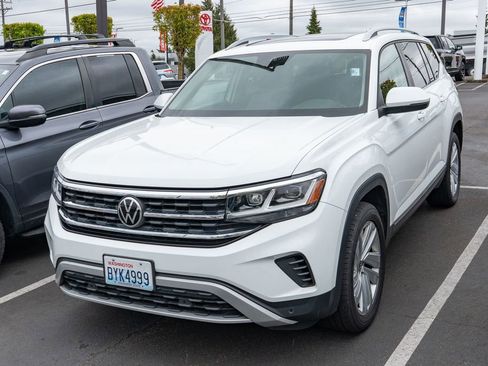 Used 2021 Volkswagen Atlas SEL AWD/4WD image 3