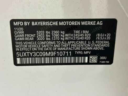 Used 2021 BMW X3 sDrive30i w/ M Sport Package RWD image 21