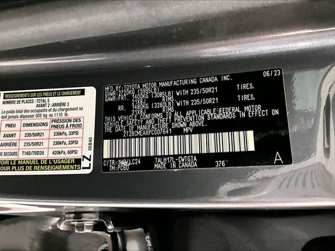 Used 2023 Lexus RX 500h F Sport w/ Cold Area Package AWD/4WD image 33