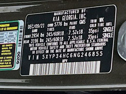 Used 2022 Kia Telluride EX FWD image 34