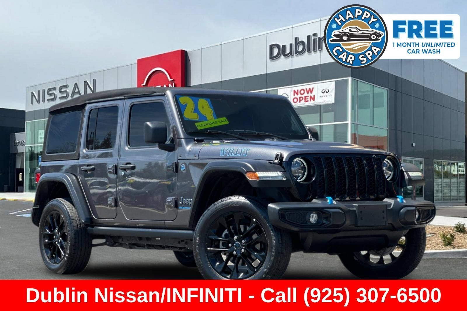 Used 2024 Jeep Wrangler Unlimited AWD/4WD image 1