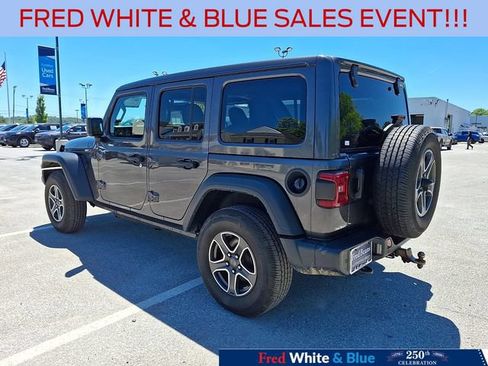 Used 2021 Jeep Wrangler Unlimited Sport w/ Sun And Sound Package AWD/4WD image 7