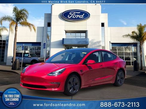 Used 2022 Tesla Model 3 Long Range AWD/4WD image 1