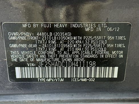 Used 2013 Subaru Forester 2.5X Premium image 12