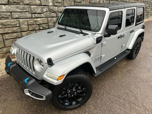 Used 2023 Jeep Wrangler Unlimited Sahara w/ Cold Weather Group image 1