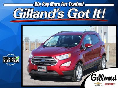 Used 2018 Ford EcoSport SE w/ SE Convenience Package