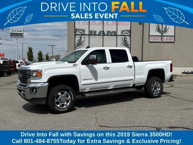 Used 2019 GMC Sierra 3500 SLT w/ Duramax Plus Package AWD/4WD image 1
