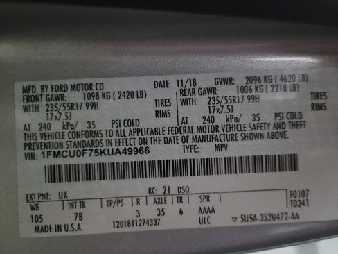 Used 2019 Ford Escape S FWD image 33