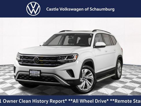 Used 2021 Volkswagen Atlas SE AWD/4WD image 1