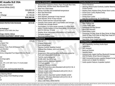 Used 2020 GMC Acadia SLE FWD image 28