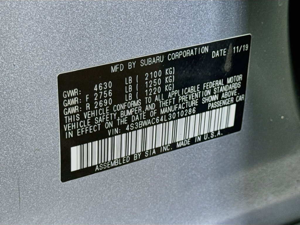 Used 2020 Subaru Legacy Premium AWD/4WD image 15