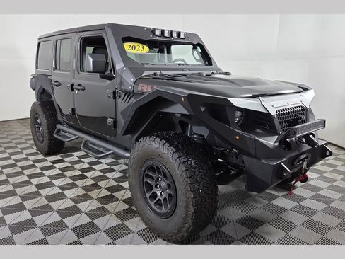 Used 2023 Jeep Wrangler Unlimited Rubicon w/ Xtreme 35 Tire Package image 1