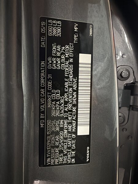 Used 2020 Volvo XC90 T5 Momentum AWD/4WD image 19