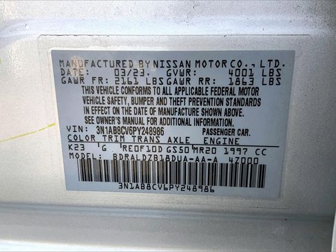 Certified 2023 Nissan Sentra SV image 32