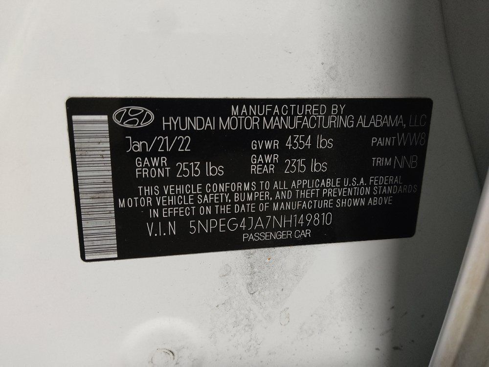 Used 2022 Hyundai Sonata SE FWD image 33