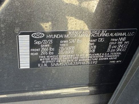 Used 2023 Hyundai Santa Fe SEL AWD/4WD image 32