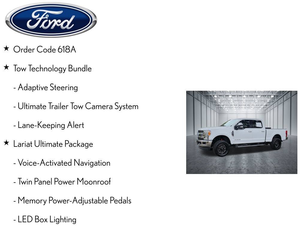 Used 2017 Ford F350 Lariat w/ Lariat Ultimate Package AWD/4WD image 9