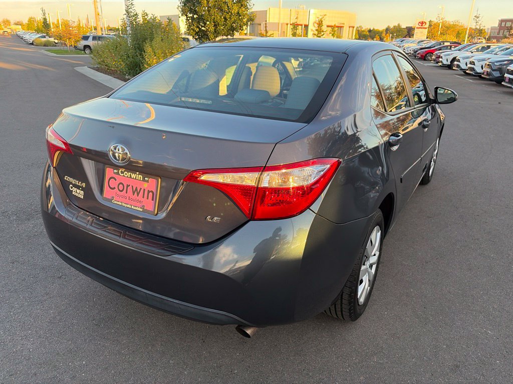 Used 2015 Toyota Corolla LE w/ Body Protection Package #1 FWD image 10