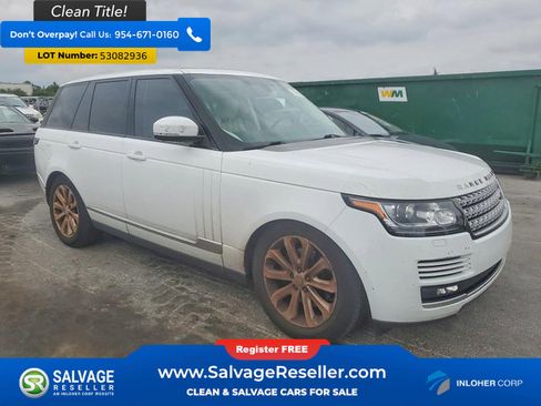 Used 2016 Land Rover Range Rover HSE AWD/4WD image 5