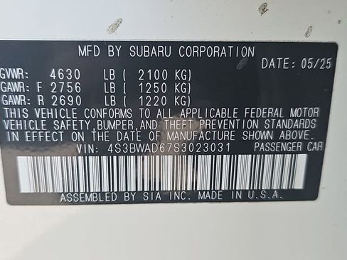 Used 2025 Subaru Legacy Premium AWD/4WD image 36
