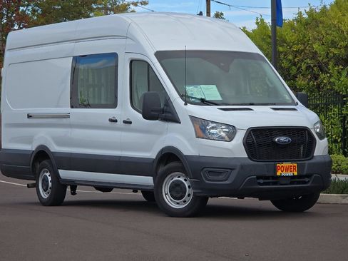 Used 2021 Ford Transit 350 148 High Roof Extended RWD image 2