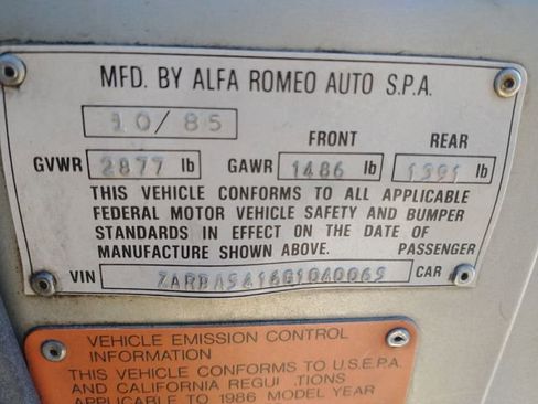 Used 1986 Alfa Romeo Spider Veloce image 66
