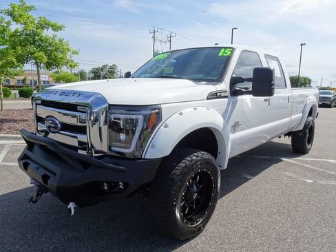 Used 2015 Ford F350 Lariat w/ Lariat Ultimate Package AWD/4WD image 8
