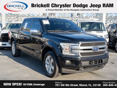 Used 2018 Ford F150 Platinum w/ Equipment Group 701A Luxury image 3