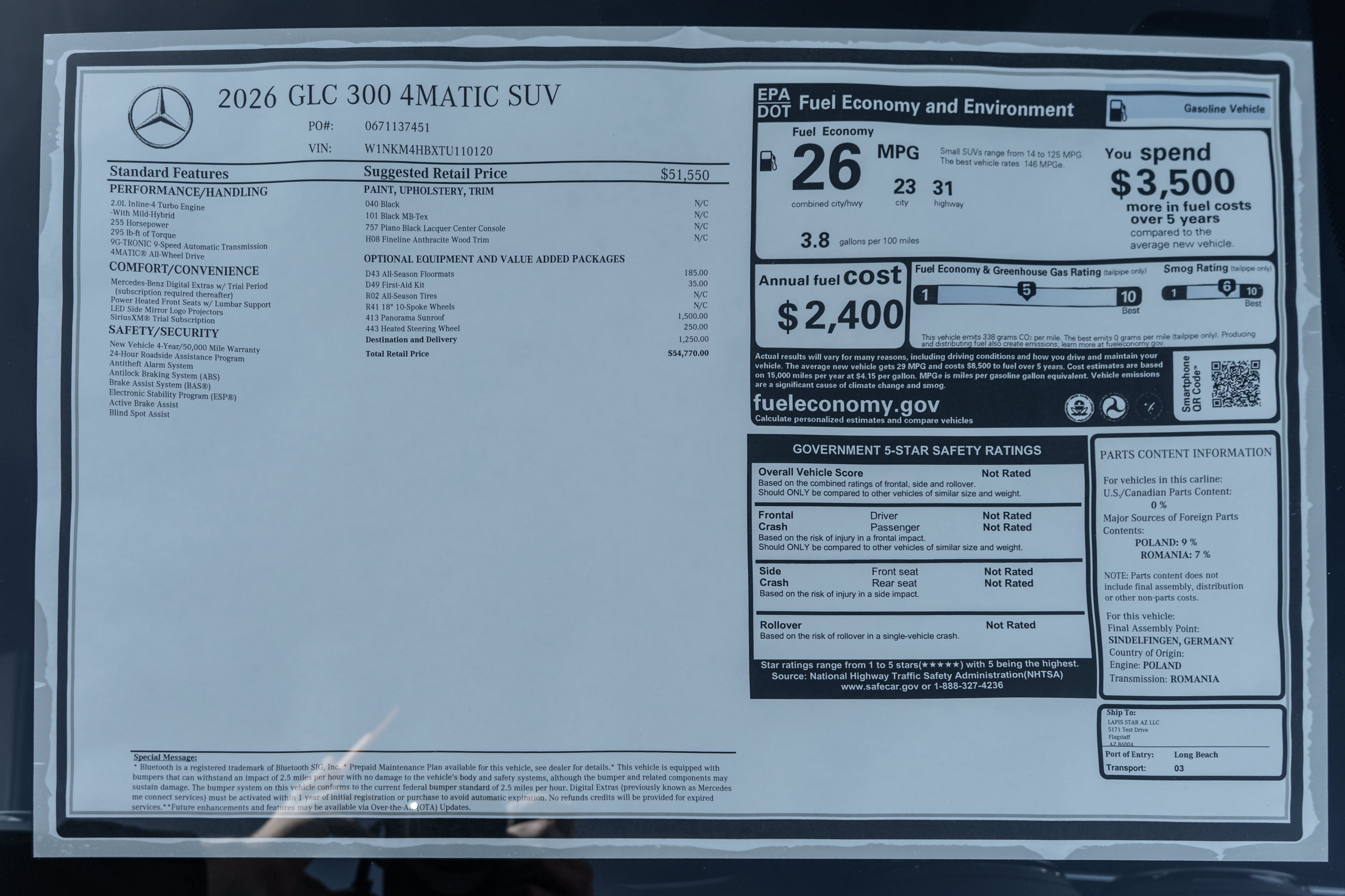 Used 2026 Mercedes-Benz GLC 300 4MATIC image 36