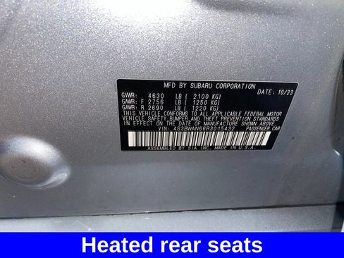 Certified 2024 Subaru Legacy Limited AWD/4WD image 30