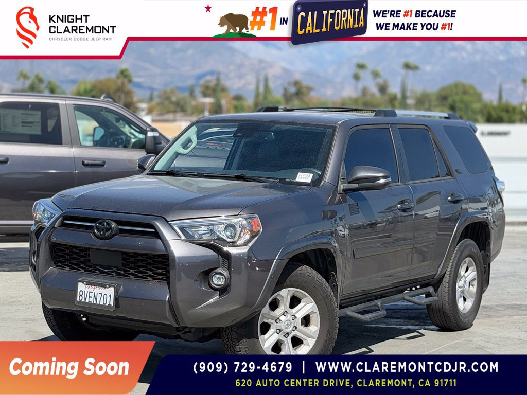 Used 2021 Toyota 4Runner SR5 Premium w/ Moonroof Package RWD image 1