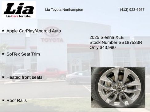Used 2025 Toyota Sienna XLE image 14