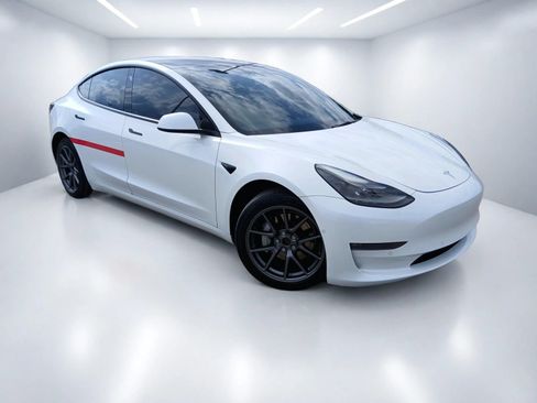 Used 2021 Tesla Model 3 Long Range AWD/4WD image 1