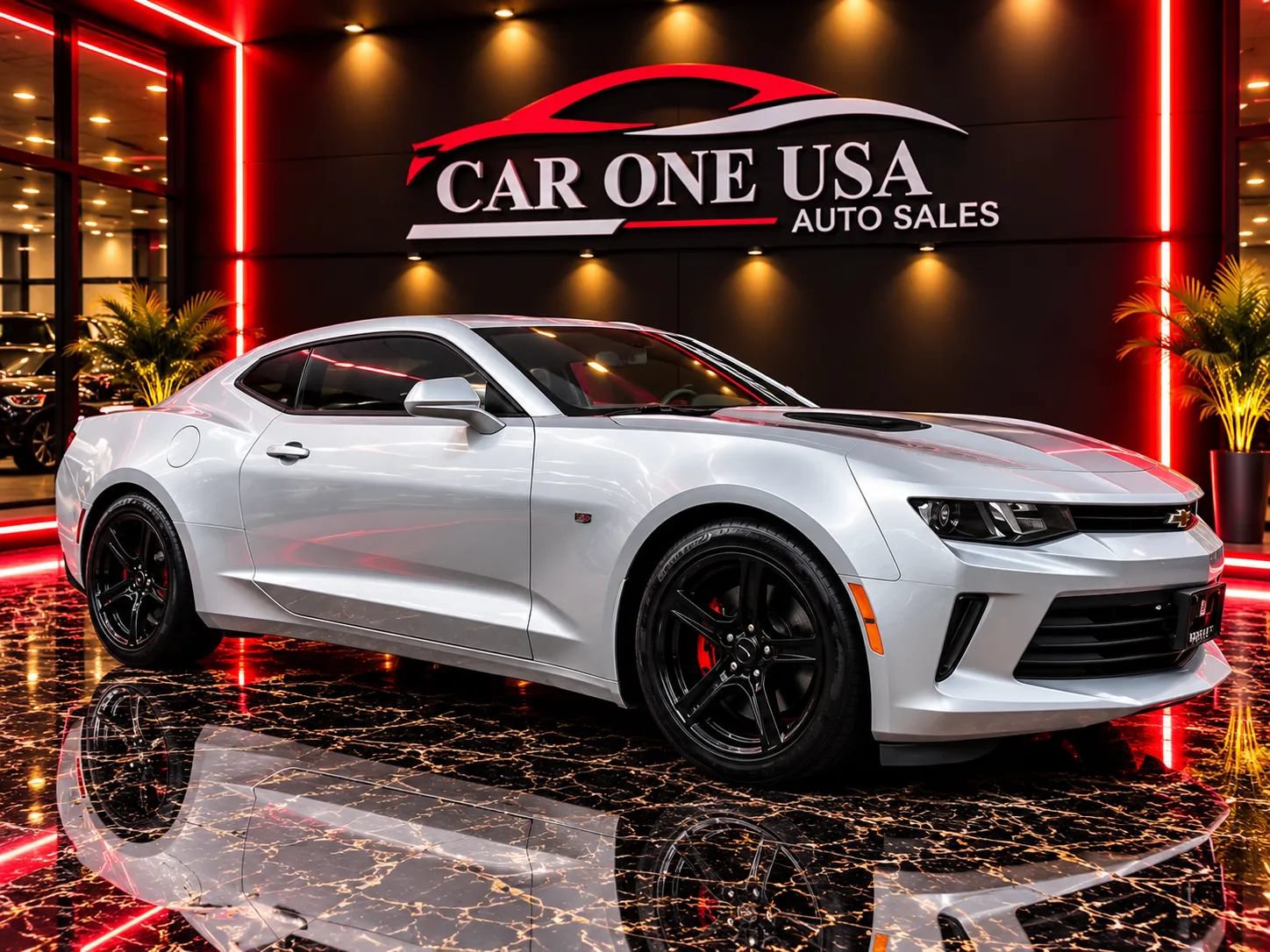 Used 2016 Chevrolet Camaro LT w/ Technology Package RWD image 1