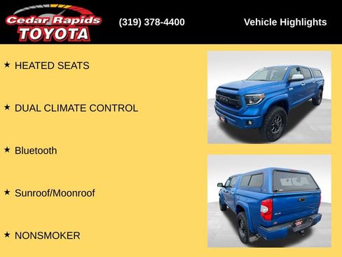Used 2017 Toyota Tundra Platinum AWD/4WD image 14