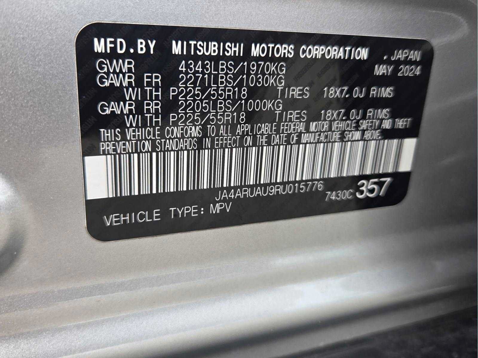 Used 2024 Mitsubishi Outlander Sport SE AWD/4WD image 20