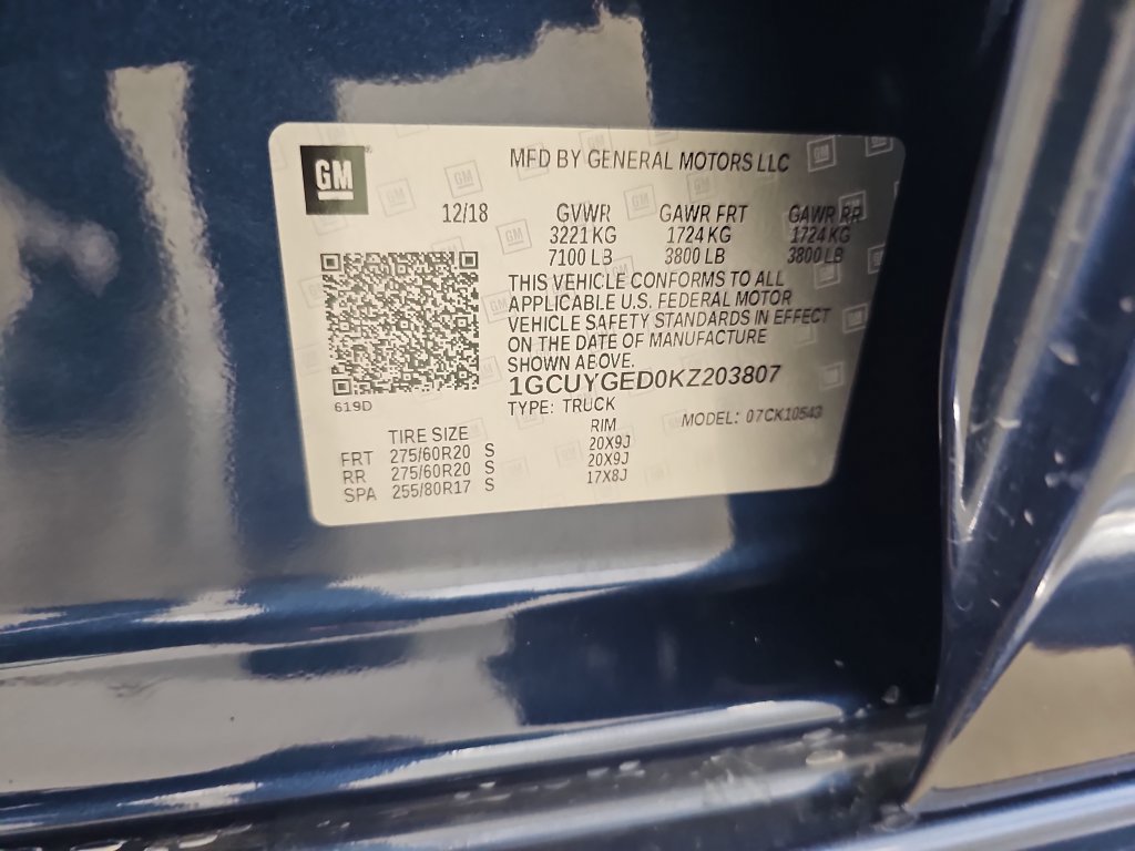 Used 2019 Chevrolet Silverado 1500 LTZ AWD/4WD image 42
