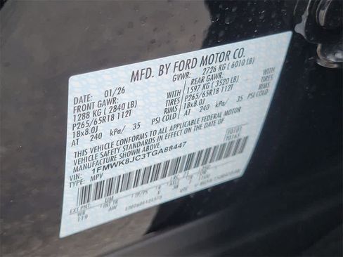 New 2026 Ford Explorer Tremor w/ Tremor Ultimate Package image 15