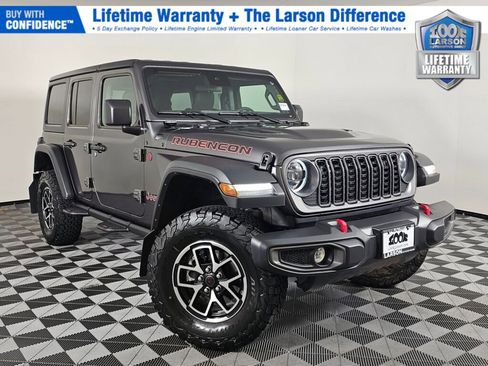 Used 2025 Jeep Wrangler Unlimited Rubicon w/ Convenience Group AWD/4WD image 1