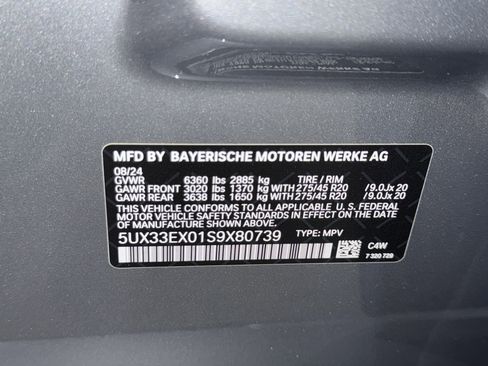 Certified 2025 BMW X6 xDrive40i image 38