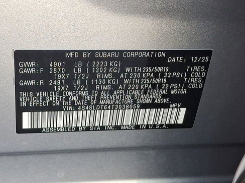 Certified 2026 Subaru Forester Touring AWD/4WD image 28
