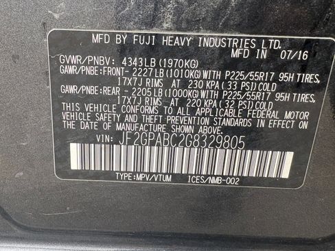 Used 2016 Subaru Crosstrek 2.0i Premium AWD/4WD image 16