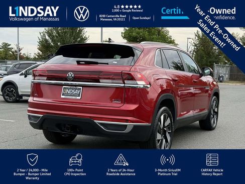 Certified 2024 Volkswagen Atlas Cross Sport SEL image 3