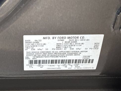 Used 2022 Ford Explorer XLT RWD image 33